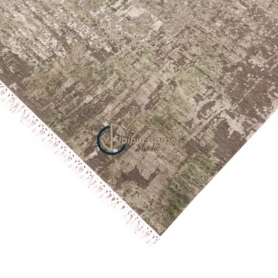 Desert Mirage – Abstract Wool Handwoven Rug