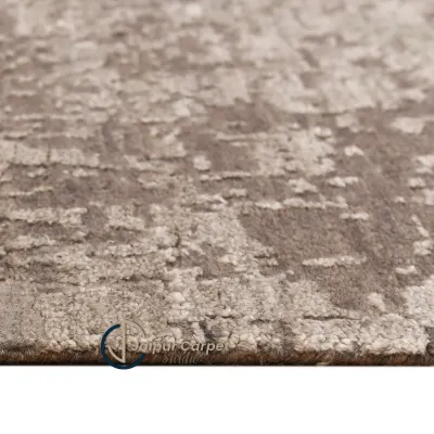 Desert Mirage – Abstract Wool Handwoven Rug