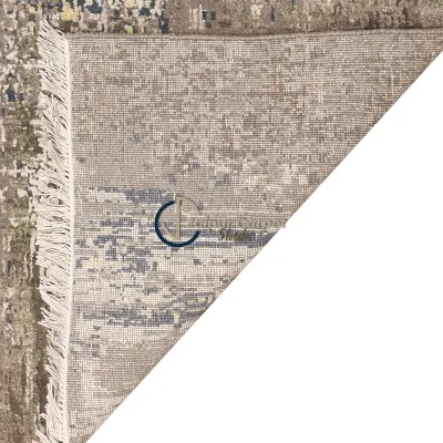Desert Mirage – Abstract Wool Handwoven Rug