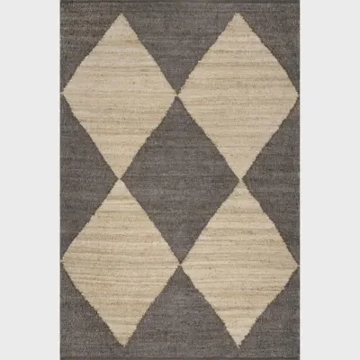 Grey Handmade Flatweave Rug | Custom Size Durrie