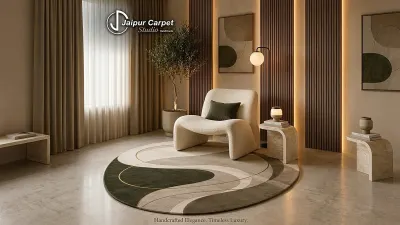 Round Rugs, Made To Your Curve